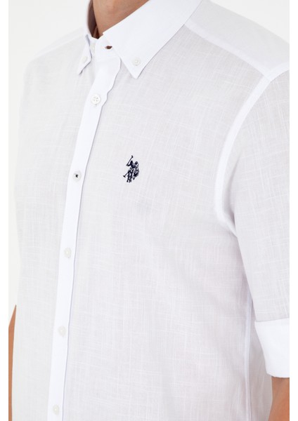 Erkek Beyaz Gömlek Basic 50288648-VR013