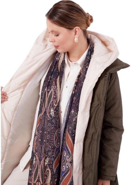 Çift Renk Şişme Mont modelleri