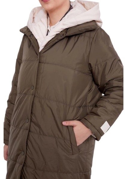 Çift Renk Şişme Mont fırsatları