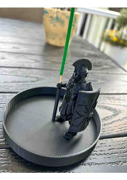 3D Baskı Gladyatör Temalı Tütsülük – Dekoratif & Fonksiyonel Tasarım