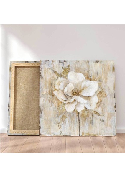 Canlı Renkli Akrilik Çiçek Desenli Kanvas Tablo 100X70 cm fiyatları