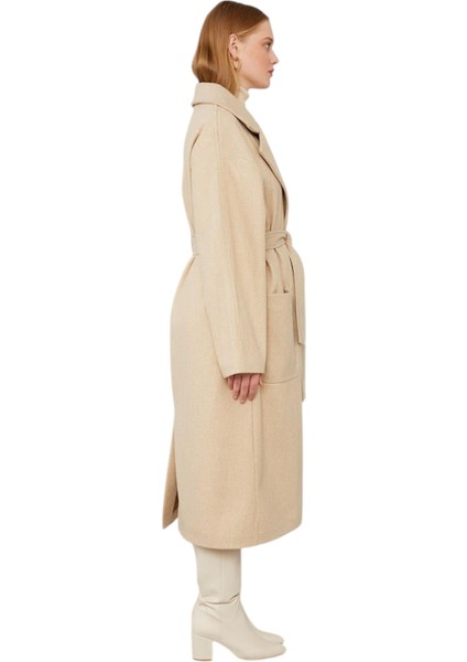 Kuşak Bağlamalı Kaşe Kaban LEV.570003 modelleri