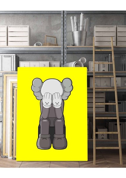 Sarı Hd Dijital Kanvas Tablo, Ofis ve Dekorasyon Için Renkli Sanat Eseri modelleri