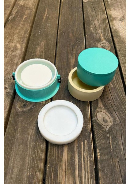 Dairesel Silikon Kapaklı Kasnaklı Kalıp, Şık ve Kullanışlı Mutfak Araçları