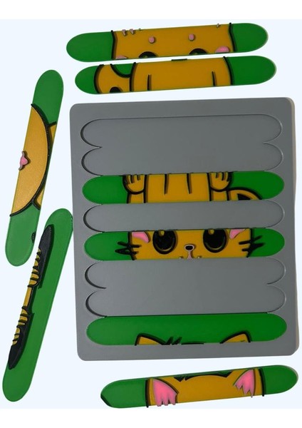 Tak Çıkar Stick Puzzle | Ekransız Zeka ve Motor Beceri Oyunu | Özgün Tasarım modelleri