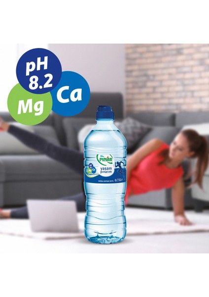 Su Pet Şişe Sporcu (pH 8, 1) - 12 x 0, 75L