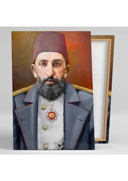 Renkli Osmanlı Padişah Dekor Kanvas Tablo, Şık ve Özgün Duvar Sanatı fiyatları