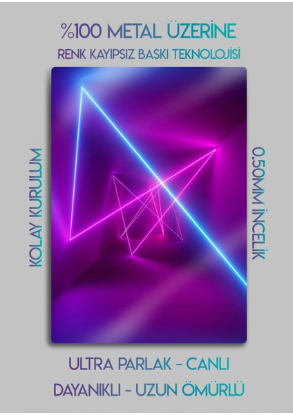 Iki Parça 3D Metal Dalga Tablosu, Ev ve Ofis Dekoru Için Şık ve Modern Tasarım modelleri