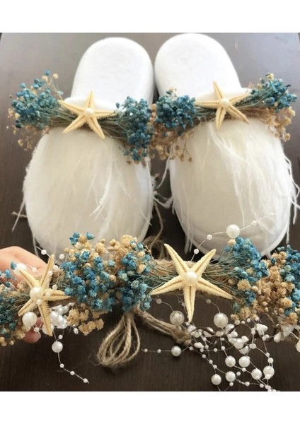 Stılo Deniz Yıldızlı Anne Terliktaç Set fiyatları