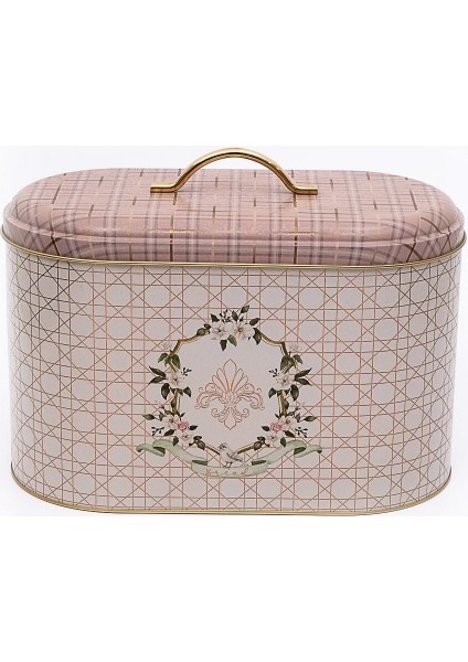 Pembe Desenli 11 Lt Ekmeklik, Şık ve Kullanışlı Mutfak Gereciği fiyatları