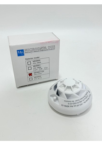 MD9901-EX Atex Adreslenebilir Duman ve Isı Dedektörü modelleri