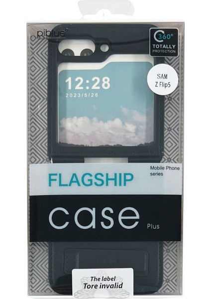Samgung Galaxy Z Flıp 5 Uyumlu Suni Deri Arka Koruma Kılıfı Siyah NT-104189 fırsatları