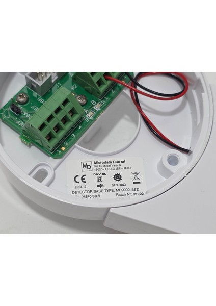 MD9900-BBZI IP32 Buzzer Dedektör Tabanı modelleri