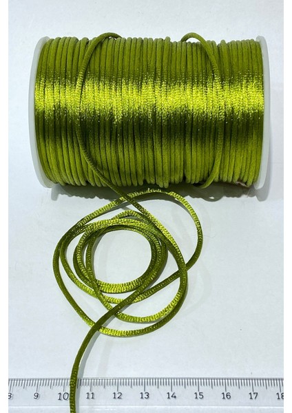 Sıçan Kuyruğu Brit Ip Floş Ip -2mm Yeşil 90MT