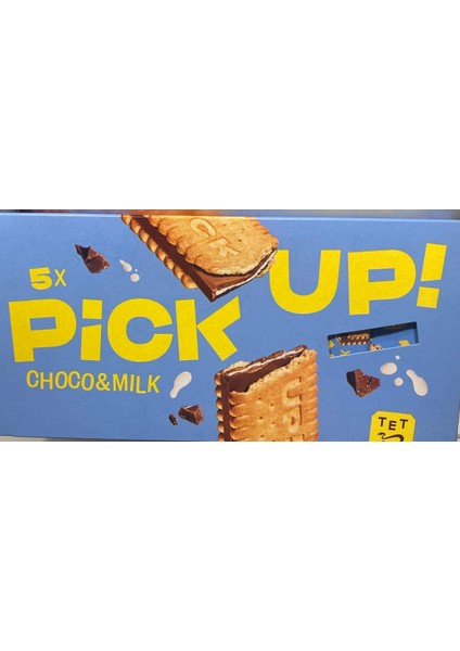 Pickup! Choco&milk 140GR Alman Bisküv