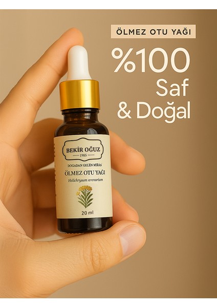 Altın Ölmez Otu Yağı (Helichrysum Oil) 20 ml fırsatları