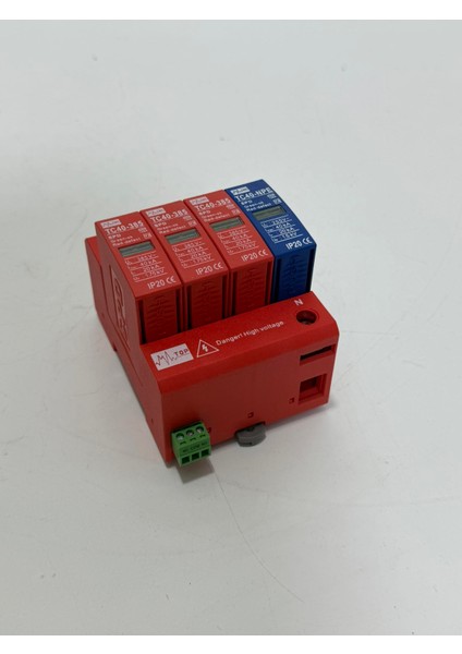 Aşırı Gerilim Koruyucu Trifaze Parafudr 385V 40KA 4p modelleri