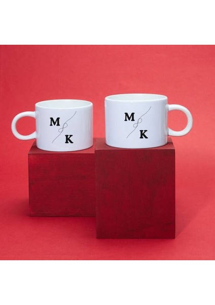 Kişiye Özel 2’li Motto Kahve Fincanı Seti – Çiftlere ve Özel Günlere Şık Hediye
