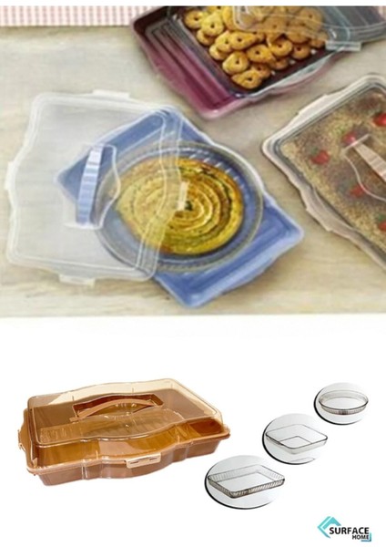 Mavi Home Trio Kek ve Borcam Taşıma Kabı, Şık ve Kullanışlı Tasarım fiyatları
