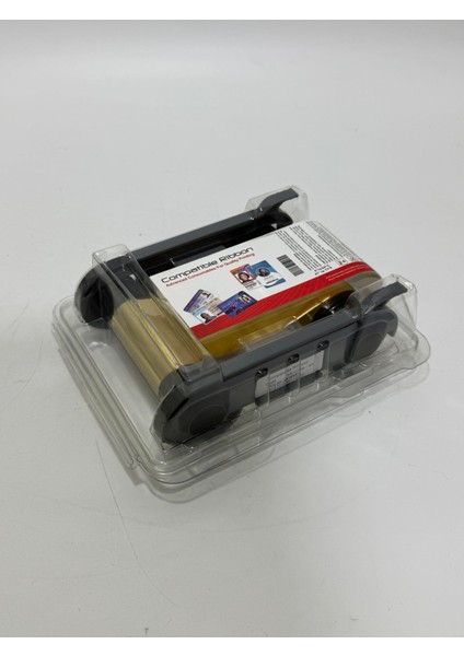 Evolis RCT016NAA Metalik Altın Monokrom Ribon fiyatları