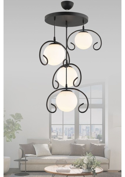 Şık Siyah Kelebekli Camlı Sarkıt Tepsi Seti, Modern ve Zarif Tasarım. modelleri