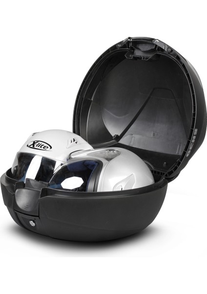 Motosiklet Arka Çanta 39 Litre Carbon Yüksel Kalite Motor Çantası Topcase SH39 fiyatları