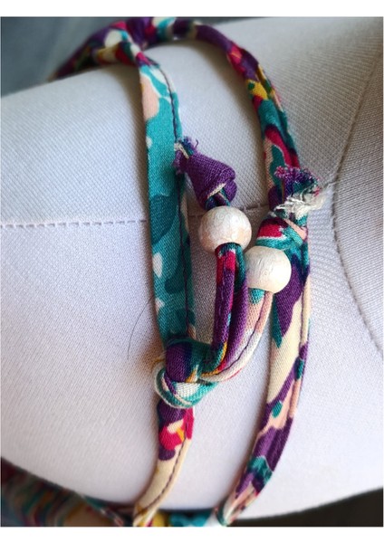 Kız Çocuk Şort Tulum Elbise – %100 Viskoz, Ayarlanabilir Boncuklu Askılı, Beli Lastikli, Paçalar Fırfırlı ve Cepli