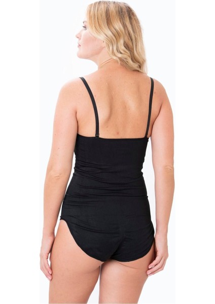 1 Beden Avantajlı 2li Paket Toparlayıcı Zıbın Korse Siyah Renk indirimleri