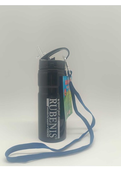 Sağlam 500 ml Çelik Matara, Şık Siyah Tasarım, Günlük Kullanım Için Ideal.