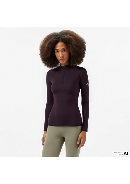 Wadena Iı Termal Kadın Siyah Uzun Kollu T-SHIRT.057