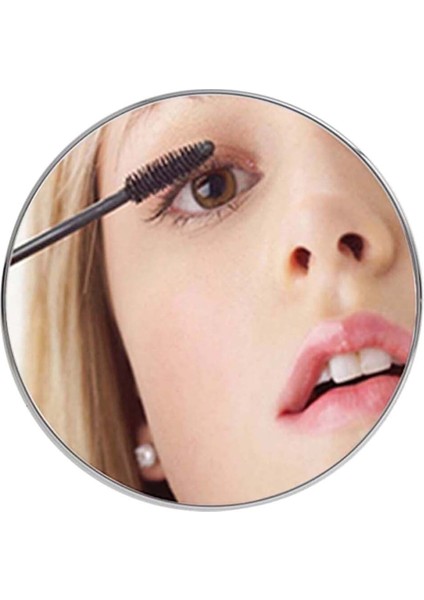 Vantuzlu Büyüteçli Makyaj Aynası, 20CM, Krom, 5x Büyüteç, Şık ve Kullanışlı Tasarım fırsatları