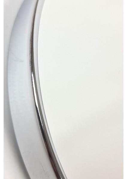 Vantuzlu Büyüteçli Makyaj Aynası, 20CM, Krom, 5x Büyüteç, Şık ve Kullanışlı Tasarım indirimleri