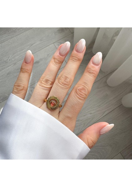 Çelik Vintage Yüzük