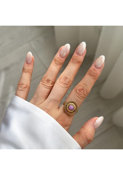 Çelik Vintage Yüzük