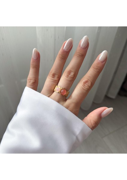 Çelik Vintage Leila Yüzük