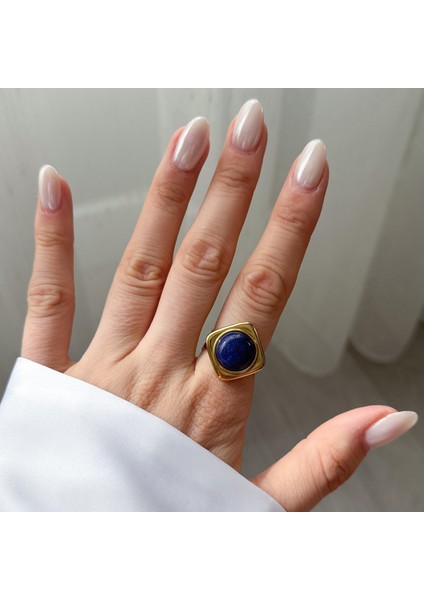 Çelik Vintage Aura Yüzük