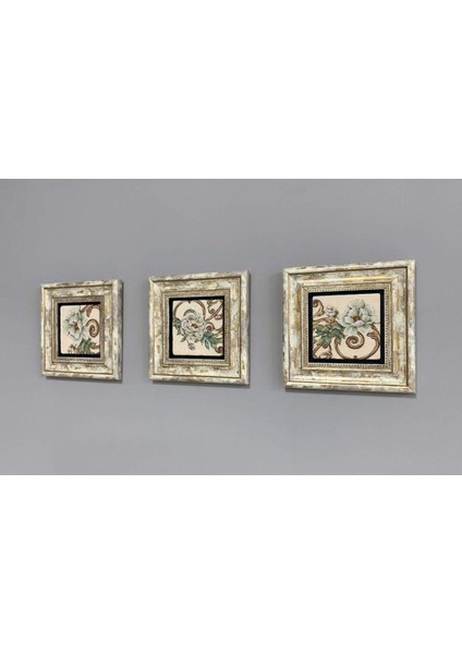 Kahverengi Çerçeveli Taş Tablo 20X20 Cm, Şık ve Doğal Dekoratif Hediye Seçeneği modelleri