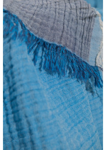 Müslin 4 Katlı Koltuk Şalı Tv Battaniyesi 130 x 200 cm Çift Renk fiyatları