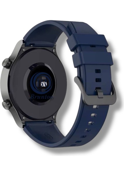 22MM Silikon Akıllı Saat Kordonu Samsung Huawei Amazfit Garmin Uyumlu . modelleri