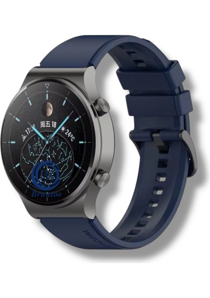 22MM Silikon Akıllı Saat Kordonu Samsung Huawei Amazfit Garmin Uyumlu . fırsatları