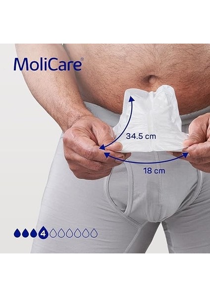 Men Pad 4 Damla Erkek Mesane Pedi 14'lü x 6 Paket fırsatları