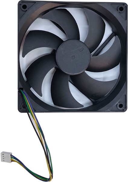 12CM 12V 4 Pinli Fan 12CM x 12CM x 2.5cm 4 Pinli Dc 12VOLT Fan indirimleri