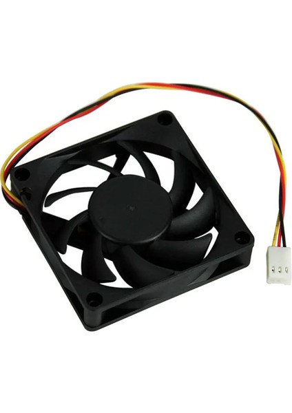 7cm 12V 3 Pinli Kasa Fanı 7cm x 7cm x 1.5cm 2 Pimli Dc 12VOLT Fan fırsatları