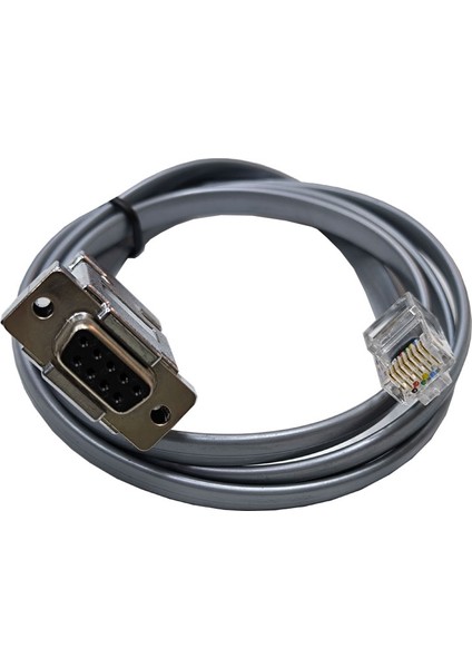 RJ45 To RS232 El Yapımı Konsol Kablosu Ethernet RJ45 RE232 Com Kablo