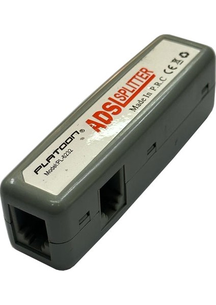 Adsl Splitter Telefon Modem Ayırıcı Adsl Splitter Adaptörü