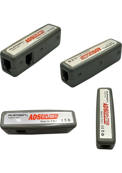 Adsl Splitter Telefon Modem Ayırıcı Adsl Splitter Adaptörü indirimleri