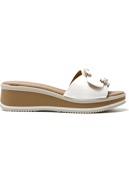 Kadın Terlik 12128-E5 Repo Bianco