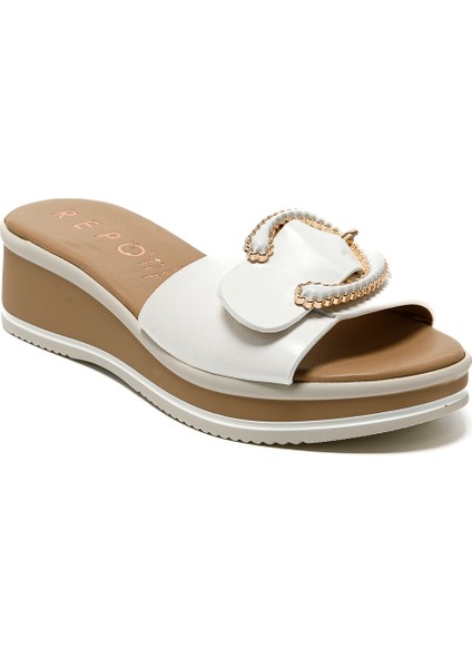 Kadın Terlik 12128-E5 Repo Bianco fiyatları