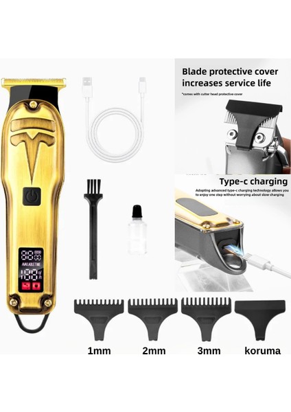 Waer Professional Şarjlı Sakal Traş Makinesi WA-0105