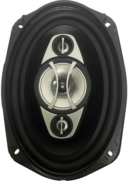 1000W 6 x 9" 4 Yollu Koaksiyel Hoparlör - Telli Kapaklı 2li Set